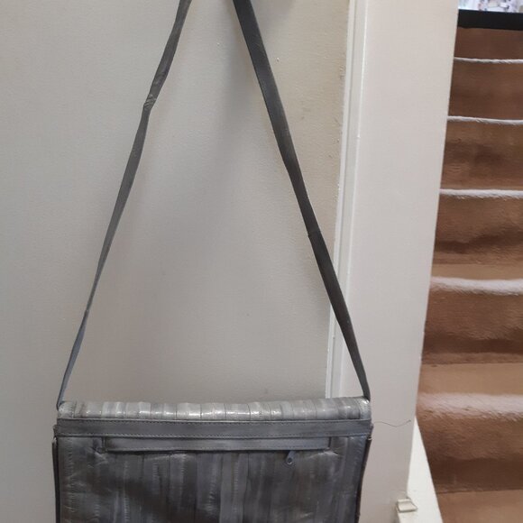 Genuine Eelskin shoulder purse and wallet (Sold as set) - Picture 12 of 15